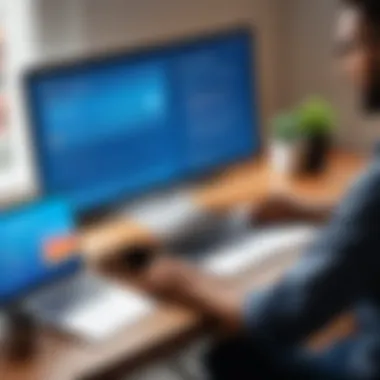 Enhancing User Experience Graphical depiction of user experience enhancements through accessibility tools.