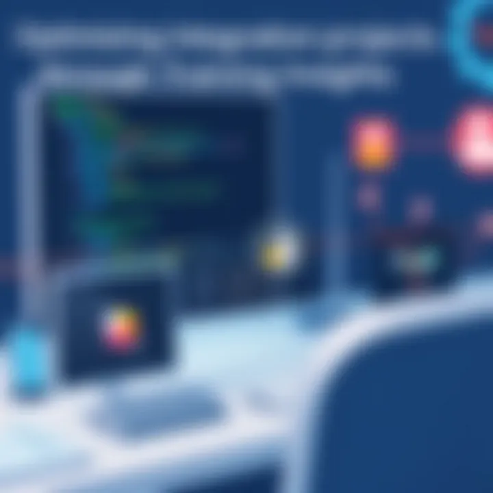 Optimizing software integration projects with training insights