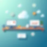 Visual representation of Zapier connecting different applications for workflow efficiency